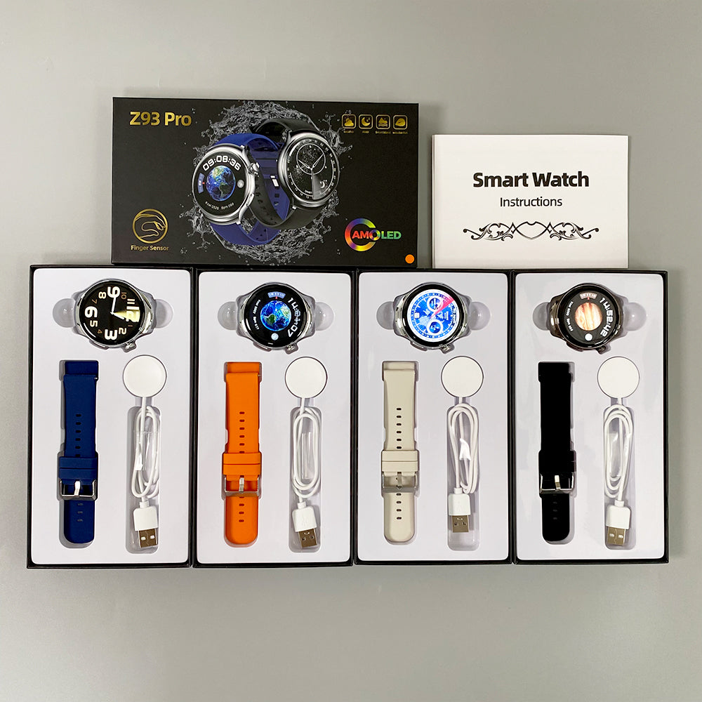Z93 Pro Smart sat AMOLED, sat za Praćenje Zdravlja i sa Živopisnim Ekranom