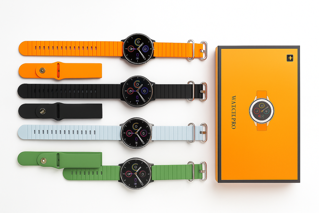 GT3 Ultra Pametni Sat | Okrugli 1.39″ Ekran, 2 Narukvice, Bluetooth Pozivi, IP67 Vodootporan