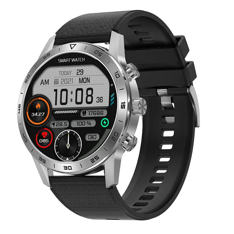 DT70 Smartwatch | 1.39'' HD, Wireless Charging, BT Call, IP68 Waterproof iTrade.si