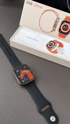 GS8+ Ultra Max Smartwatch – 2.2" HD Ekran, Ultra Izdržljiv Dizajn, Bluetooth Pozivi, NFC, Praćenje Zdravlja i Sportskih Aktivnosti