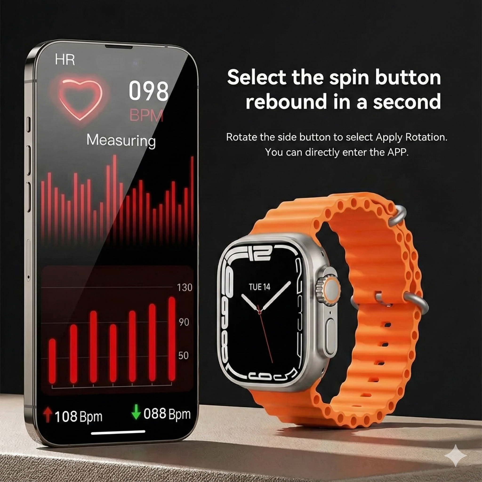 S100 Ultra Smartwatch | 2.2'' HD AMOLED Screen, ECG Monitoring, Protective Case