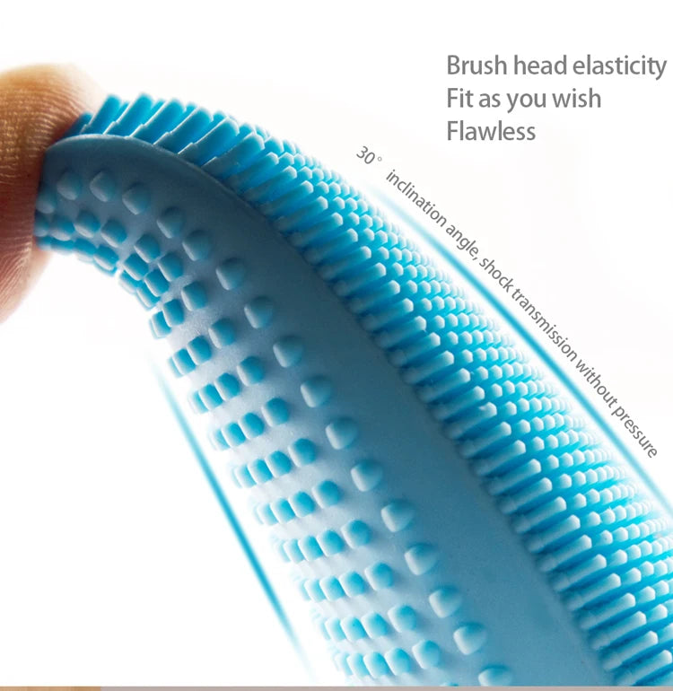 Električna silikonska četka za čišćenje lica, silikonska četka za dubinsko pranje pora