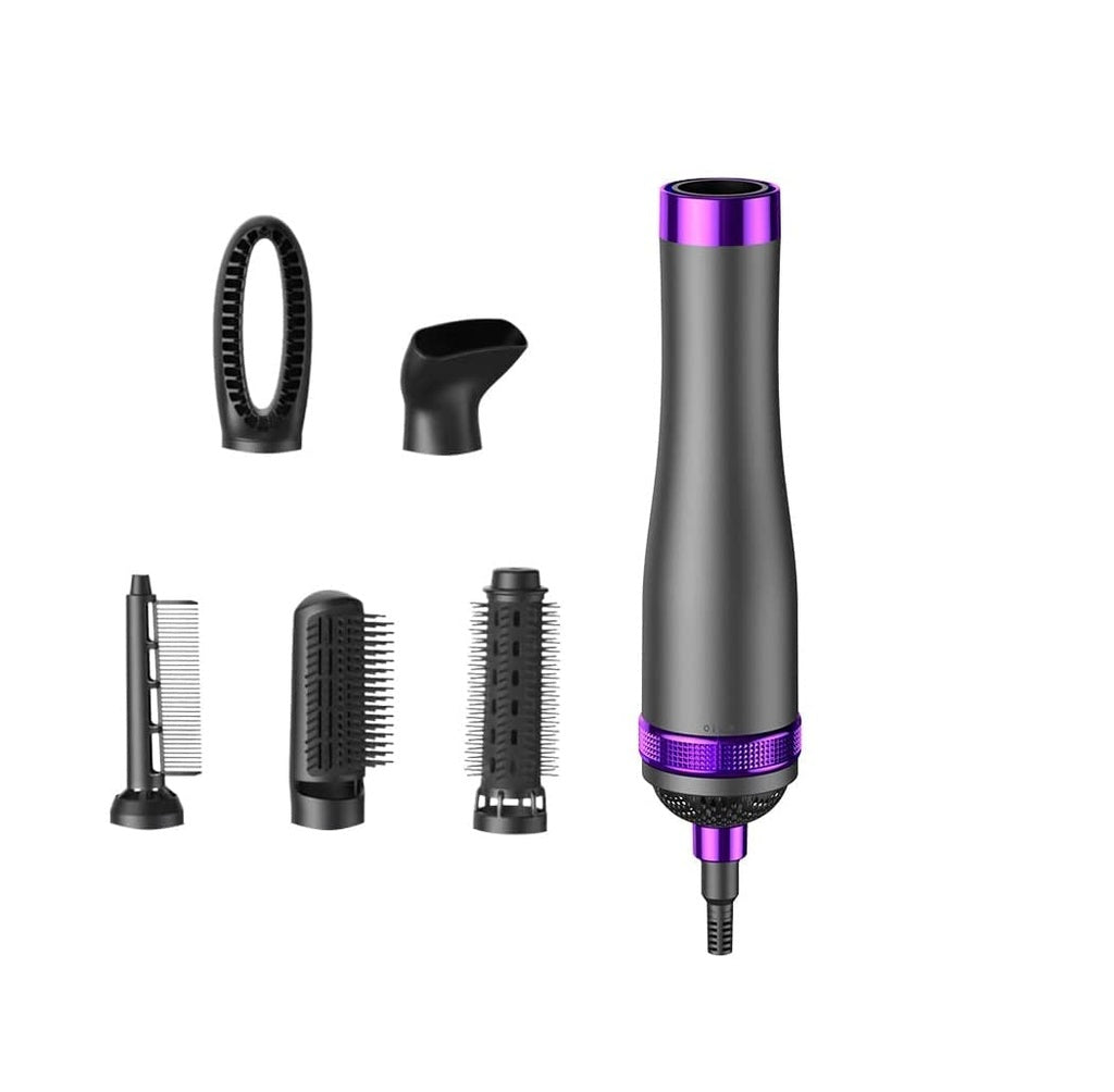 RE-2065 Professional Styler for Drying, Blow-drying, Straightening, Curling Hair - 5 in 1