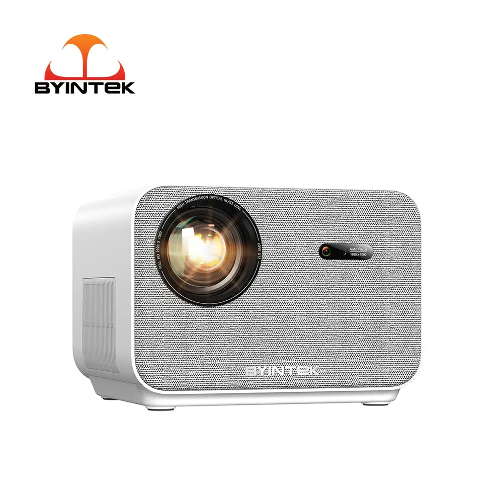 BYINTEK LOVE U12 Full HD 1080P projektor | Podrška za 4K | 800 ANSI lumena | WiFi 6 i Bluetooth 5.2 | Android kućno kino