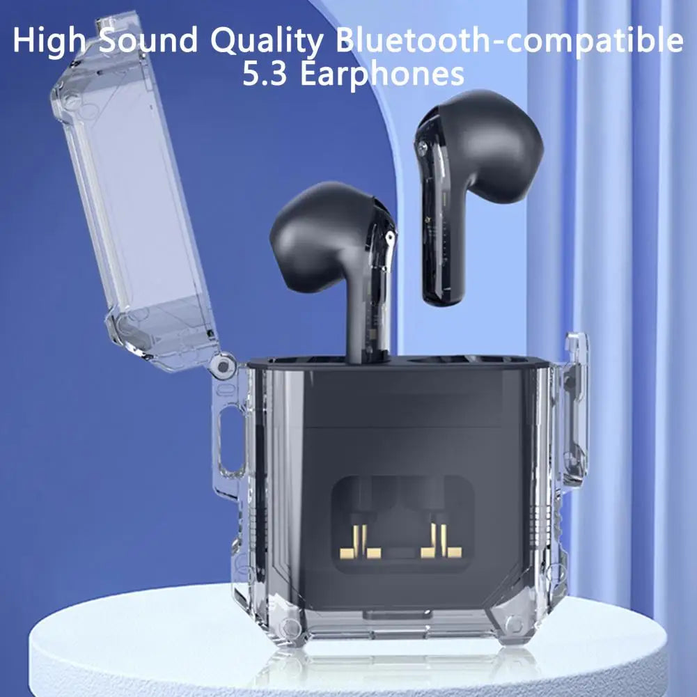 Bluetooth Slušalice X3 sa In-Ear dizajnom, Prozirnim Punjačem, Ergonomskim Surround Sound-om, Bežične Slušalice za Sport - Unapredi svoje iskustvo uživanja u muzici!