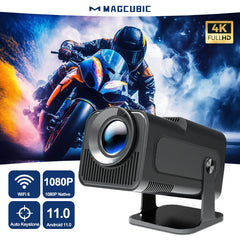 Magcubic HY320 projektor Android 11, 4K Native 1080P, 390 ANSI, Dual WiFi 6, BT5.0, prijenosno kino na otvorenom