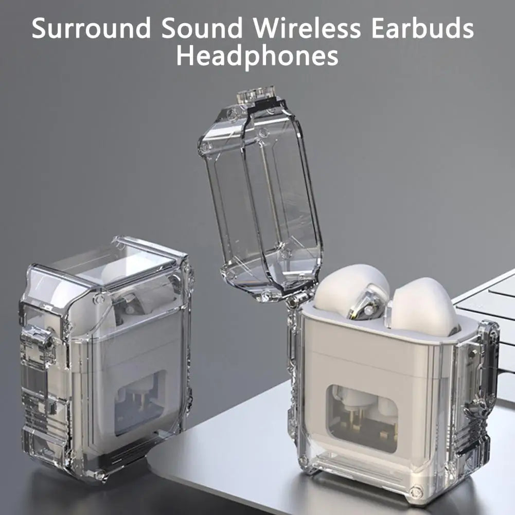 Bluetooth Slušalice X3 sa In-Ear dizajnom, Prozirnim Punjačem, Ergonomskim Surround Sound-om, Bežične Slušalice za Sport - Unapredi svoje iskustvo uživanja u muzici!