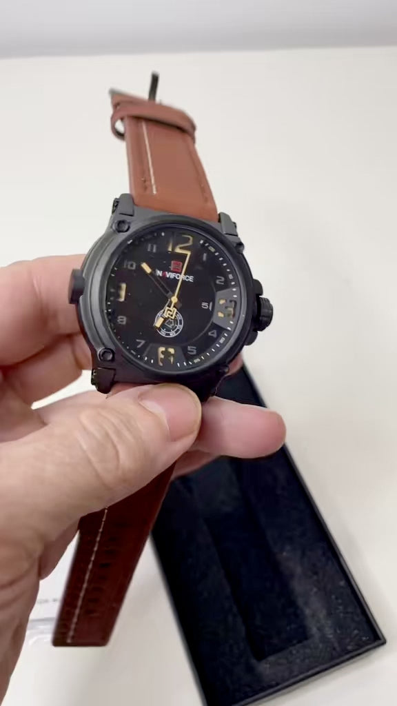 NAVIFORCE 9099 Muški Digitalni Sportski Sat | Kvarcni Mehanizam, Datum, Luksuzni Dizajn, Original Brend