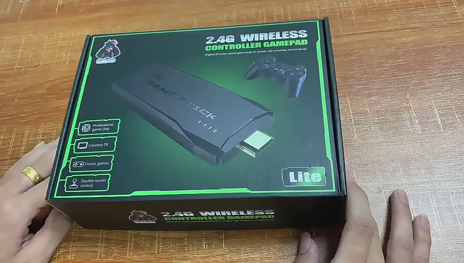 M8 Mini Retro Game Console | 4K HD, 10,000 Games, Wireless for TV